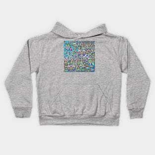 Dance of African Warriors V2 Kids Hoodie